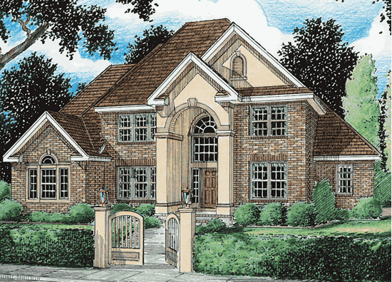 Design Basics Pembrook Home Plan #24007fe